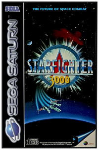 Star Fighter 3000 PAL Sega Saturn  box art